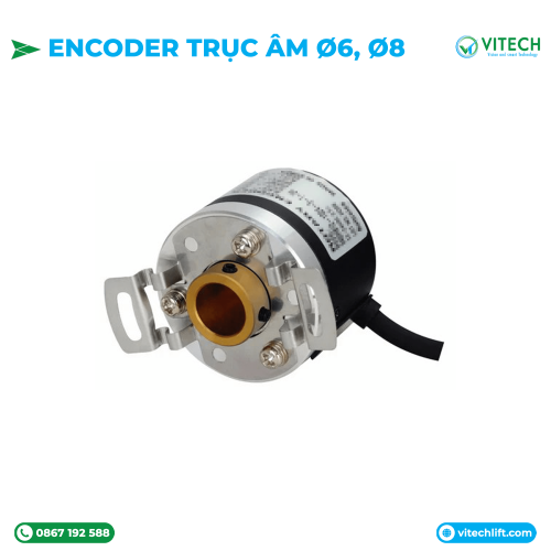 Encoder TrỤc Âm Φ6 Φ8 Vitechlift